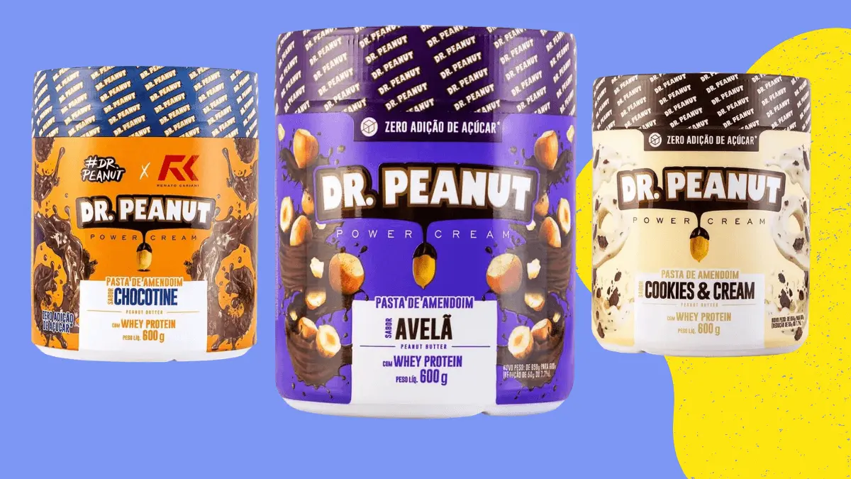 Dr Peanut Nova Pasta De Amendoim Com Whey Isolado 600g - Boa Forma